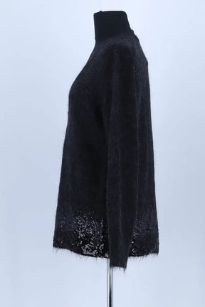 Cardigan Louis Vuitton Noir en Laine