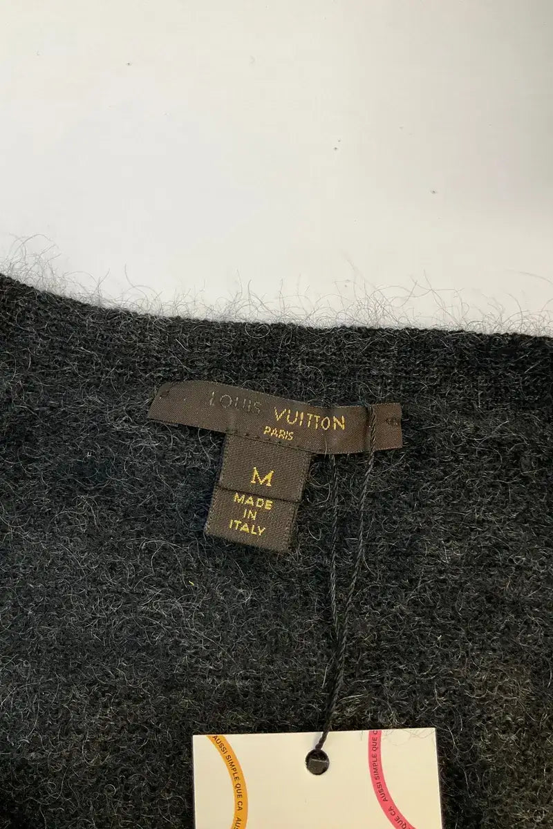 Cardigan Louis Vuitton Noir en Laine