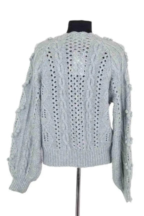 Cardigan Louise Misha Blanc en Laine