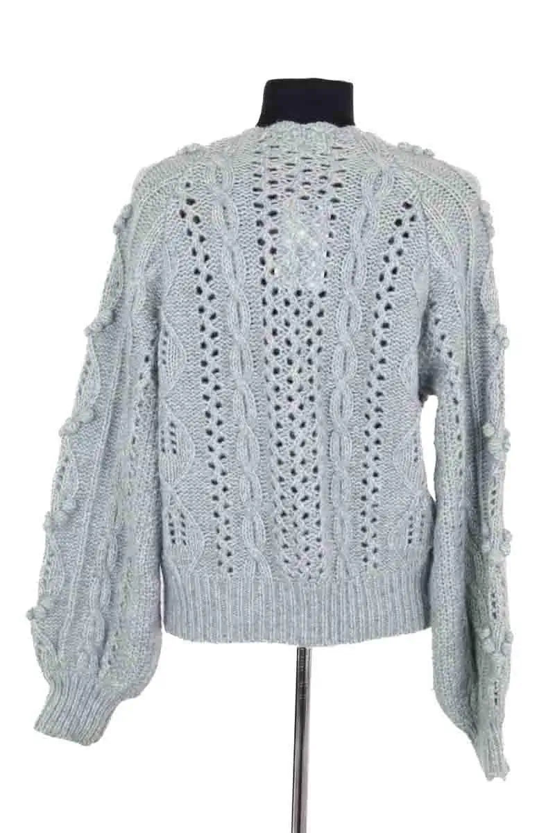 Cardigan Louise Misha Blanc en Laine