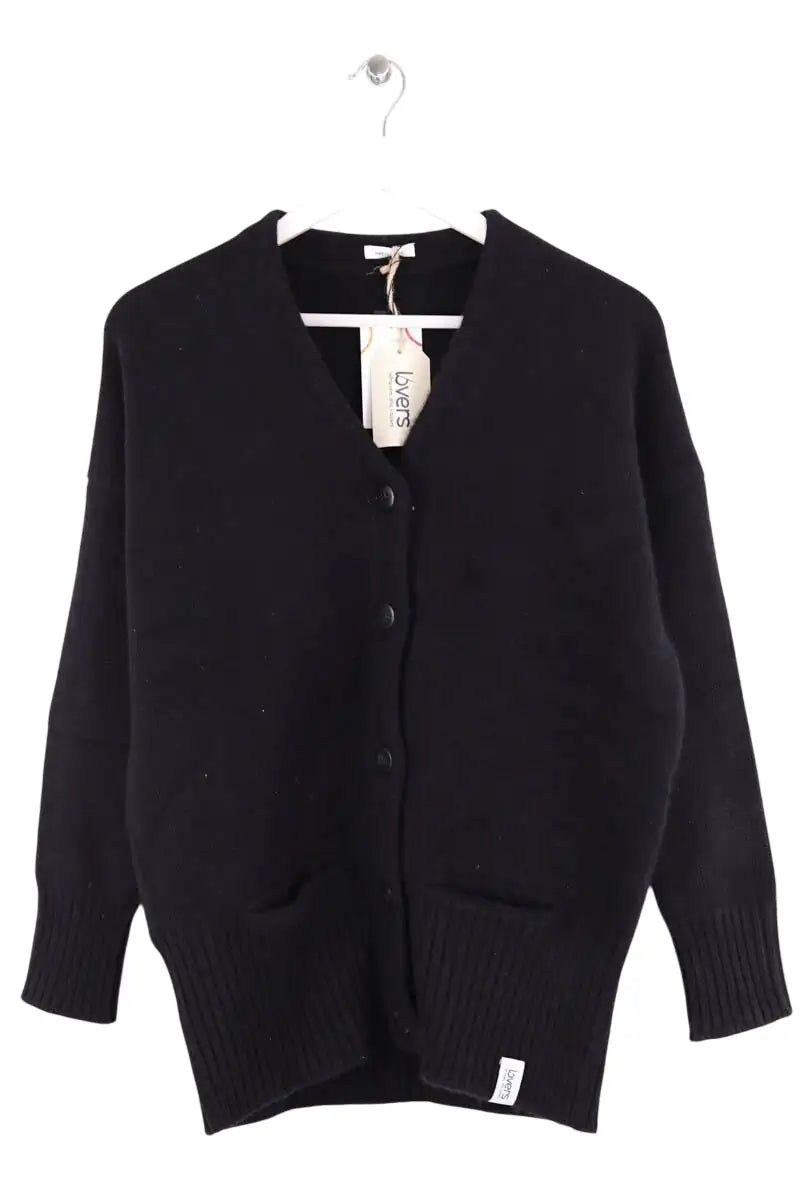 Cardigan Lovers Noir en Cachemire, taille S - Seconde Main