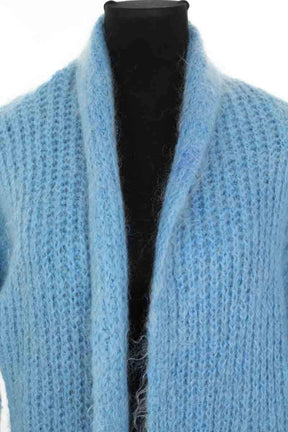 Cardigan Maje Bleu en Laine