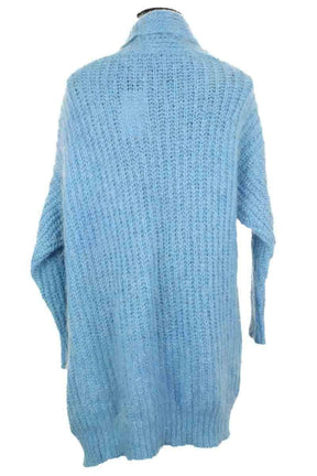 Cardigan Maje Bleu en Laine