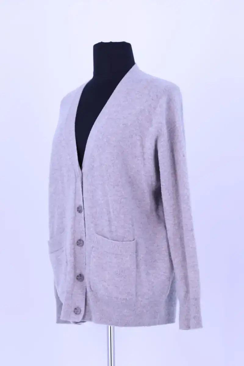 Cardigan Maje Gris en Cachemire