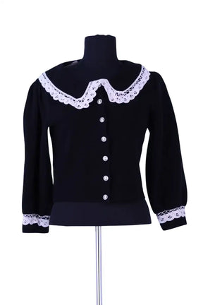 Cardigan Maje Noir en Coton, taille S - Seconde Main