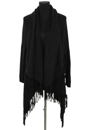 Cardigan Maje Noir en Laine, taille S - Seconde Main