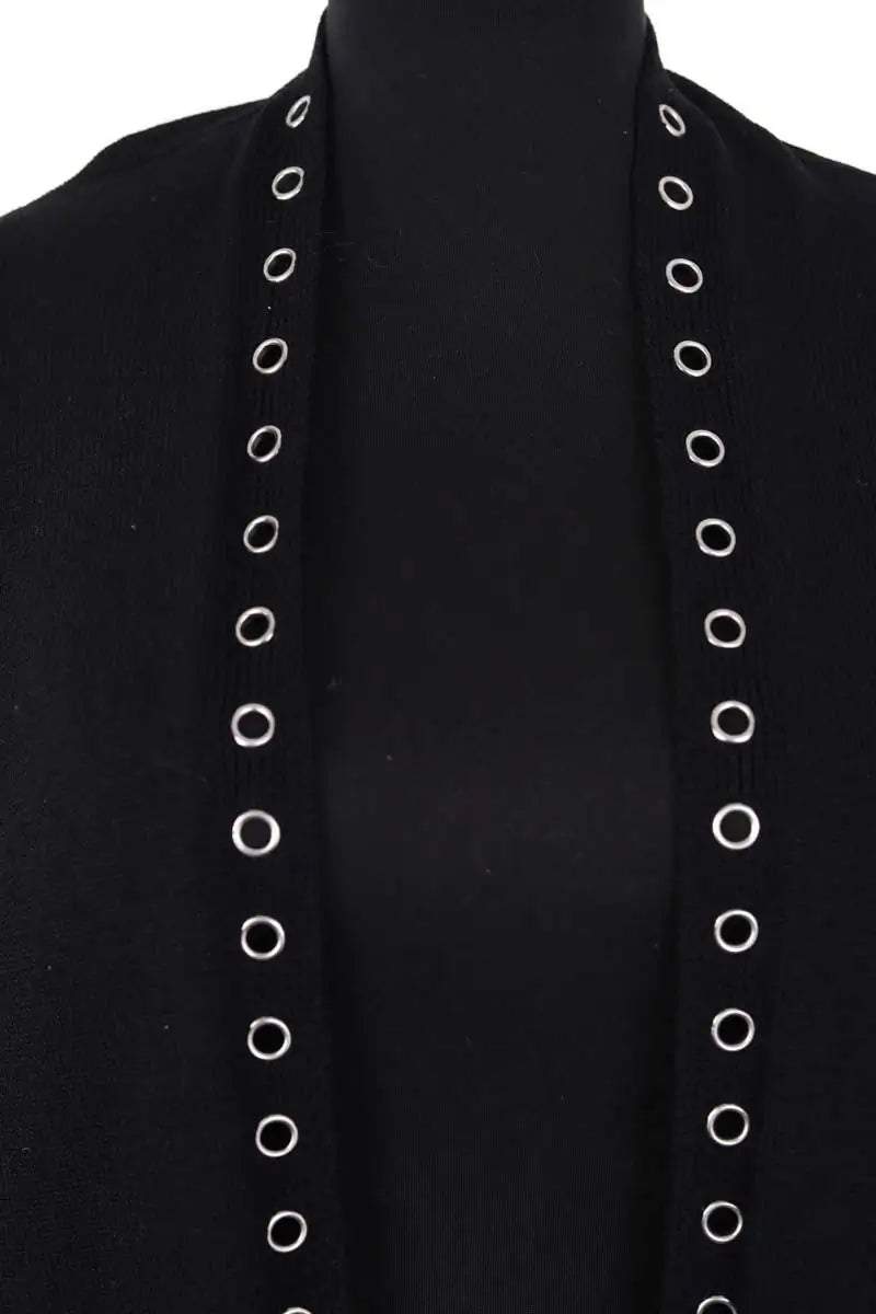 Cardigan Maje Noir en Synthétique