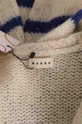 Cardigan MAKSU Ecru en Synthétique