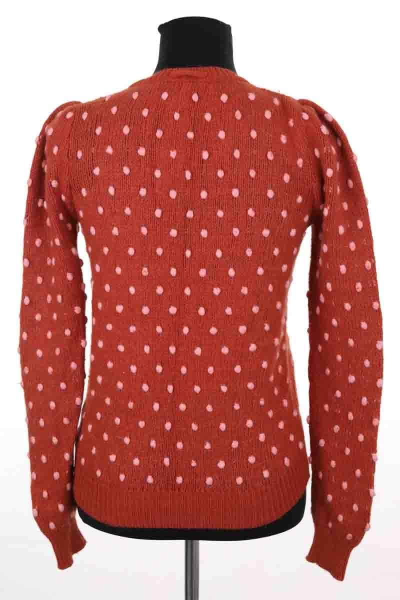 Cardigan Manoush Rose en Laine