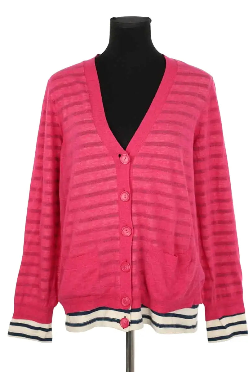 Cardigan Marc By Marc Jacobs Rose en Coton, taille M - Seconde Main