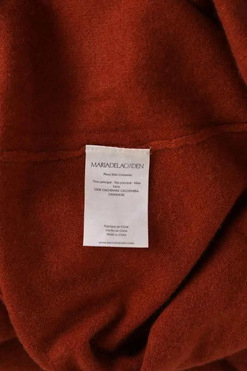 Cardigan Maria de la Orden Marron en Cachemire