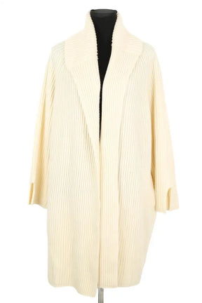 Cardigan Max & Co Ecru en Laine, taille L - Seconde Main