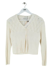 Cardigan Max & Co Ecru en Synthétique, taille S - Seconde Main