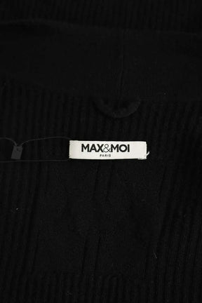 Cardigan Max & Moi Noir en Laine