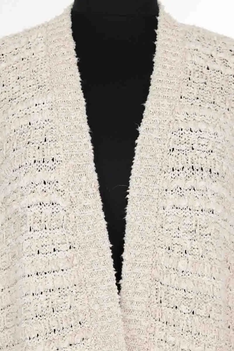 Cardigan Max Mara Ecru en Laine