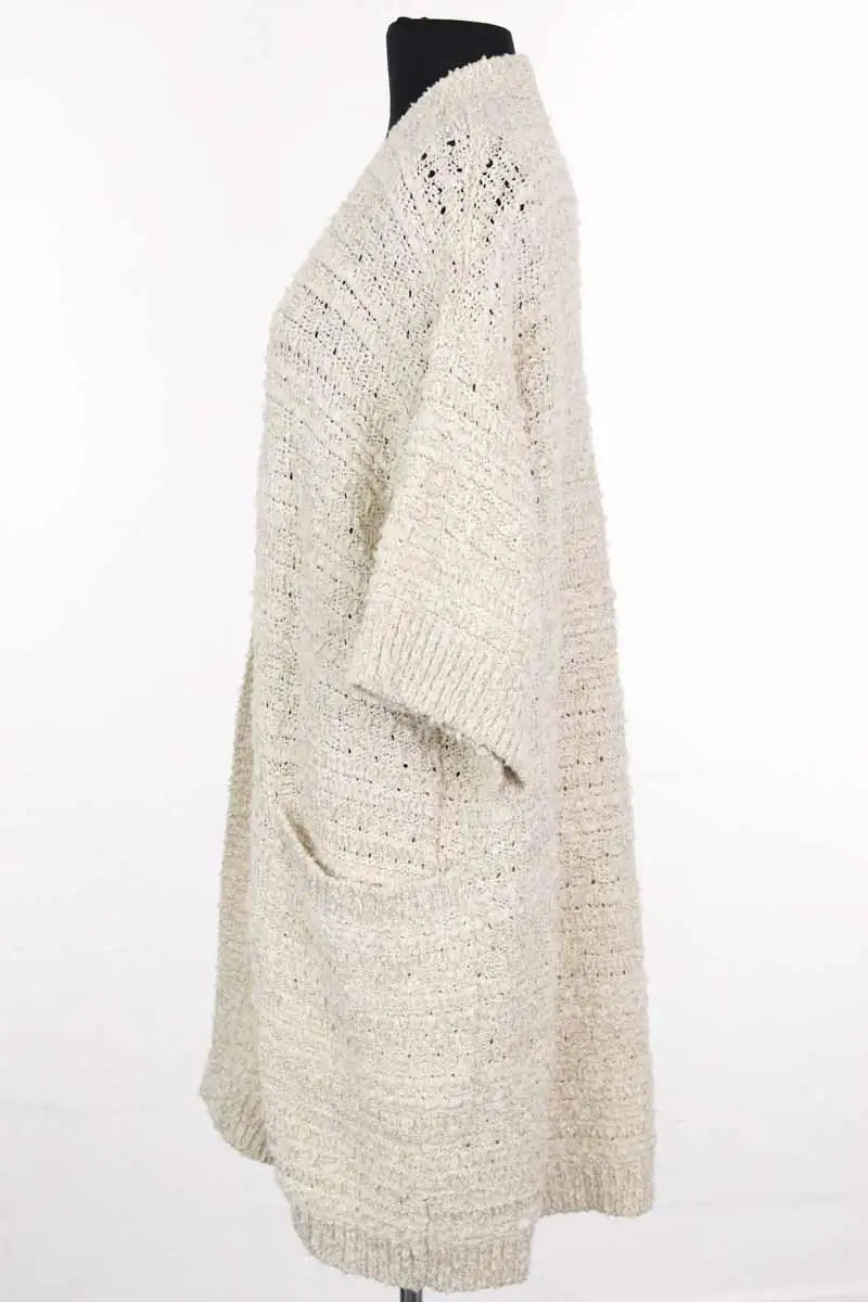 Cardigan Max Mara Ecru en Laine