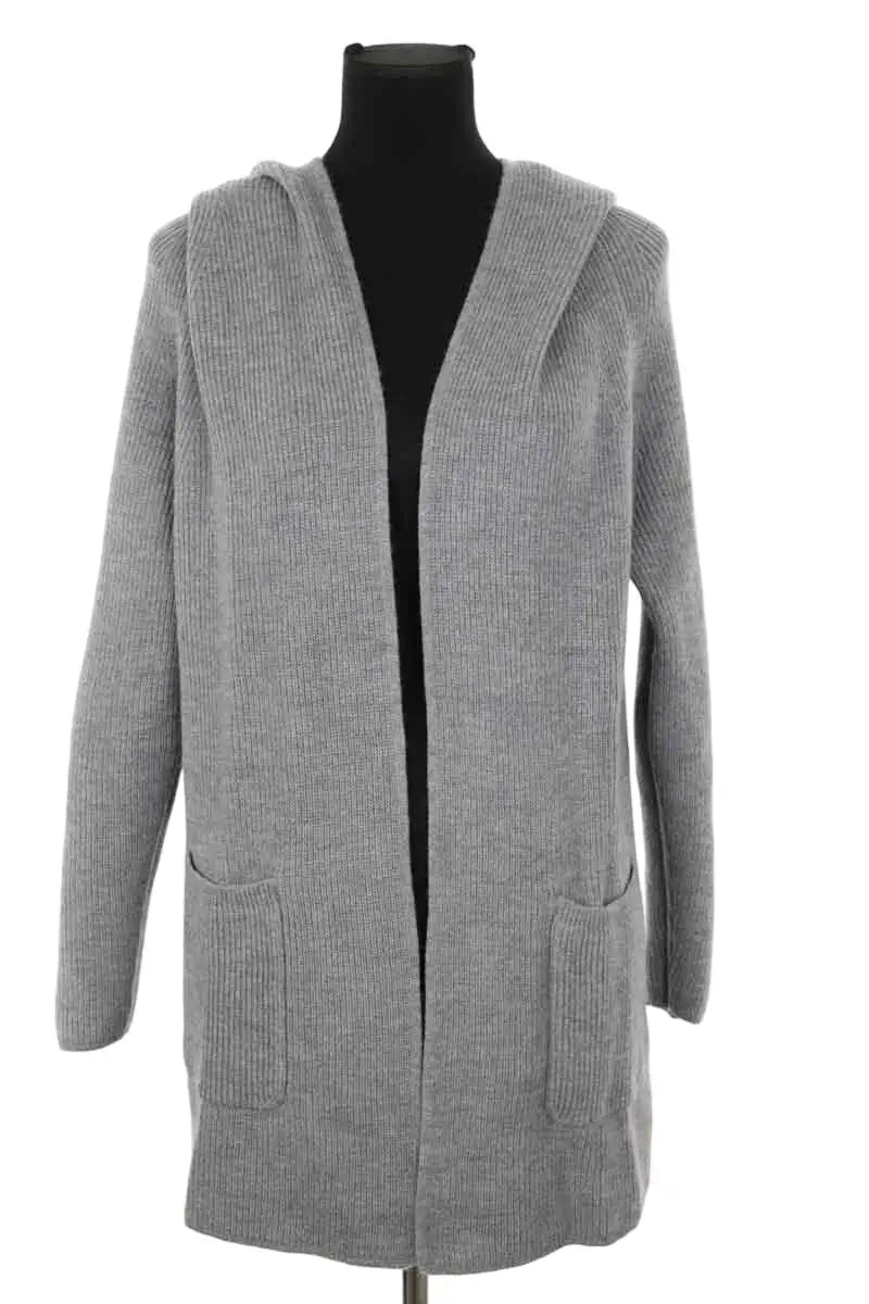 Cardigan Max Mara Gris en Laine, taille M - Seconde Main