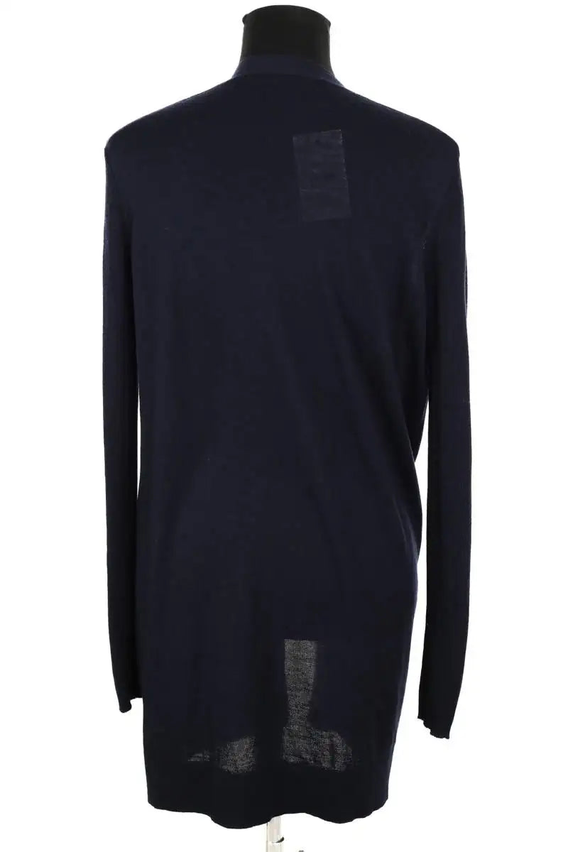 Cardigan Max Mara Marine en Laine