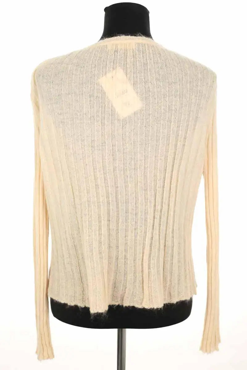 Cardigan Mes Demoiselles Beige en Laine