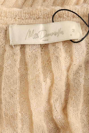 Cardigan Mes Demoiselles Beige en Laine