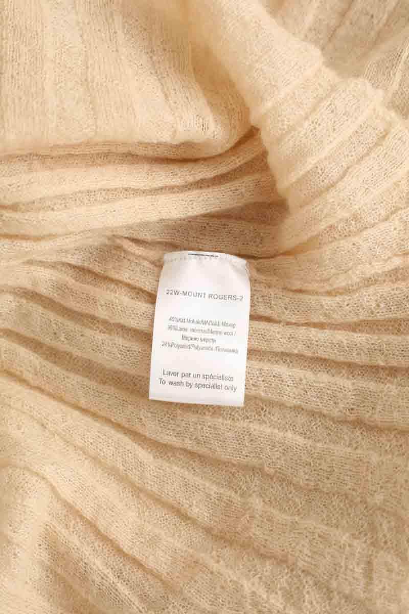 Cardigan Mes Demoiselles Beige en Laine