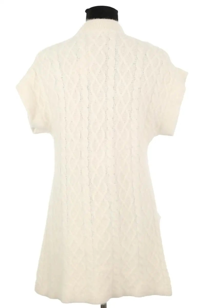 Cardigan Mes Demoiselles Ecru en Laine