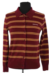 Cardigan Miu Miu Bordeaux en Laine, taille S - Seconde Main