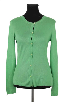 Cardigan Miu Miu Vert en Laine, taille S - Seconde Main
