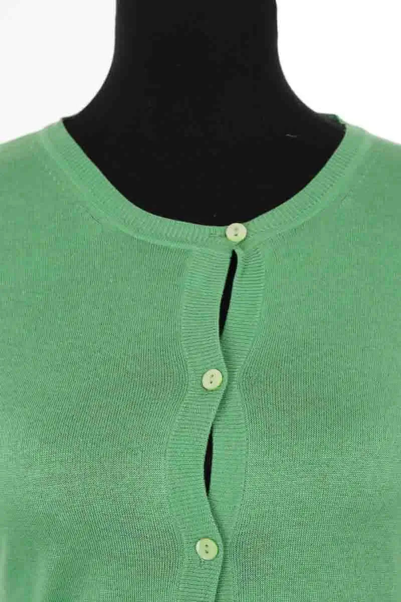 Cardigan Miu Miu Vert en Laine