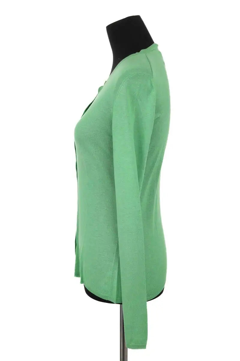 Cardigan Miu Miu Vert en Laine