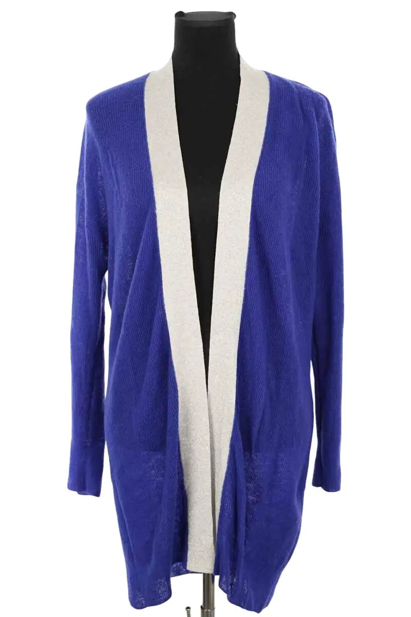 Cardigan Momoni Bleu en Laine, taille S - Seconde Main
