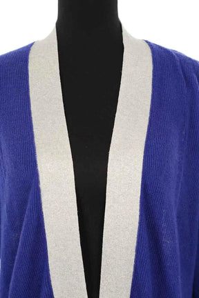Cardigan Momoni Bleu en Laine