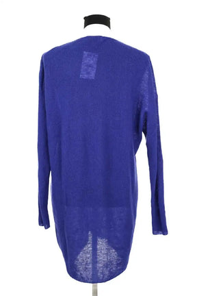 Cardigan Momoni Bleu en Laine