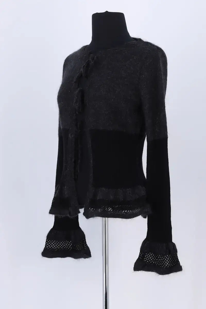 Cardigan Moschino Noir en Laine