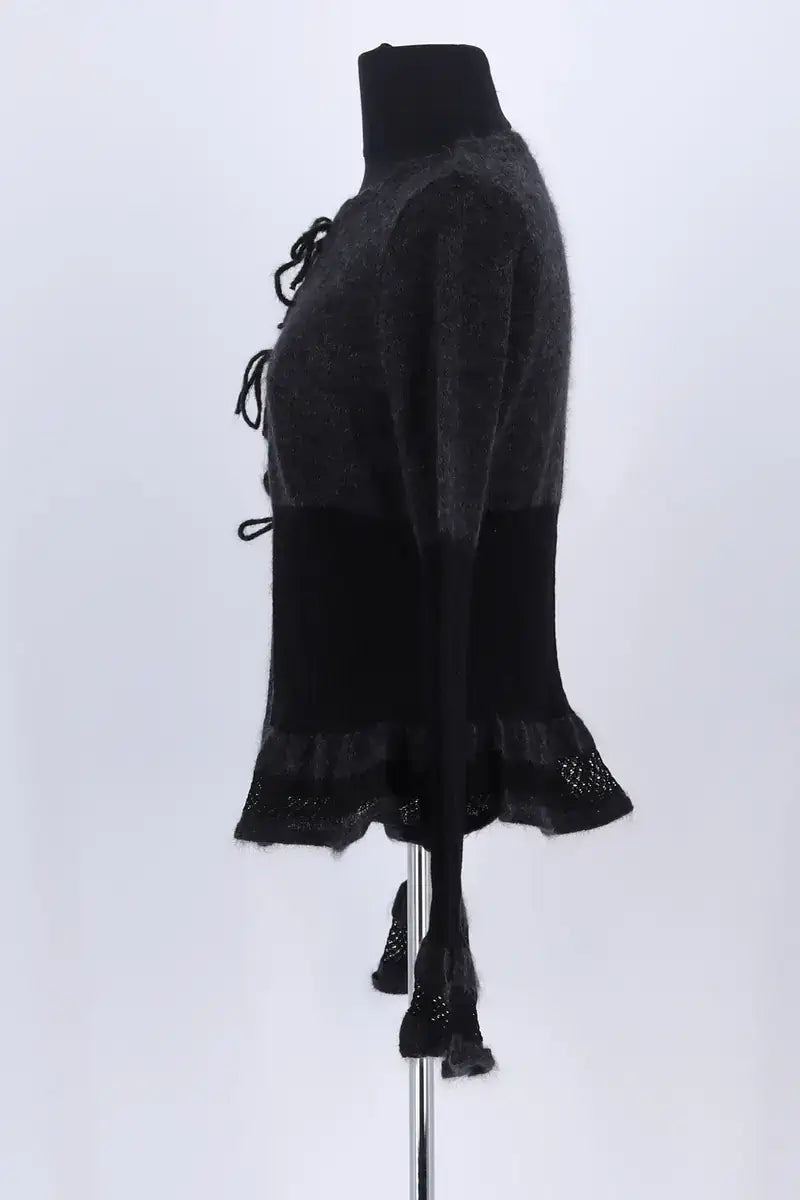 Cardigan Moschino Noir en Laine