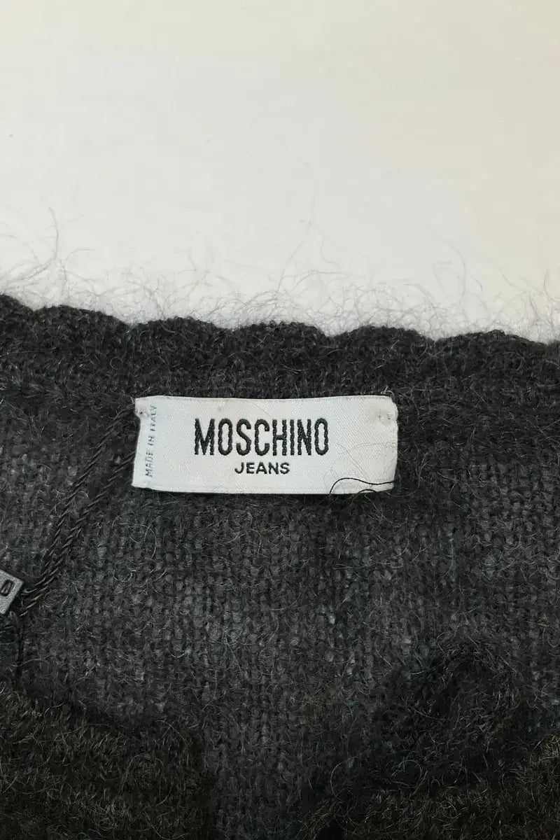 Cardigan Moschino Noir en Laine