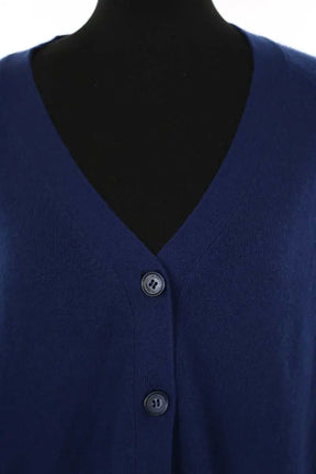 Cardigan N.Peal Marine en Cachemire