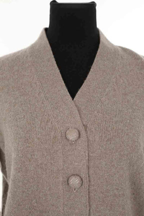 Cardigan Officine Générale Sirine Beige en Laine