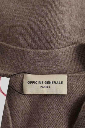 Cardigan Officine Générale Sirine Beige en Laine