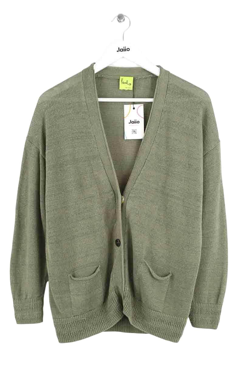 Cardigan Paul Smith Kaki en Coton, taille M - Seconde Main