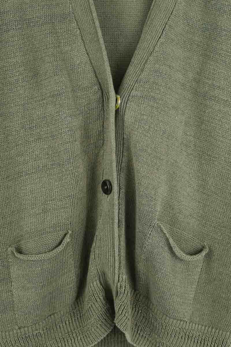 Cardigan Paul Smith Kaki en Coton