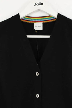 Cardigan Paul Smith Knitted waistcoat Noir en Laine