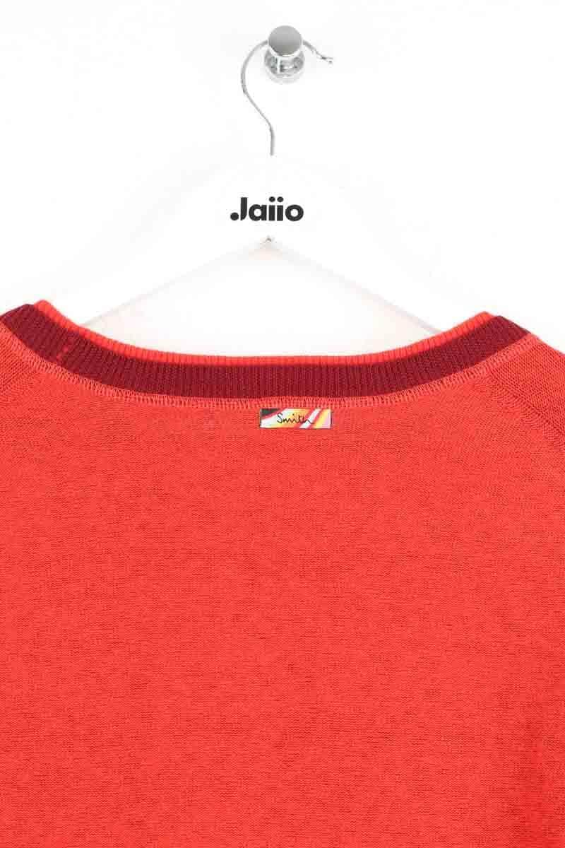 Cardigan Paul Smith Rouge en Laine