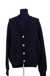 Cardigan Pinko Noir en Coton, taille S - Seconde Main