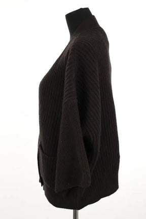 Cardigan Pinko Noir en Laine