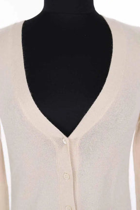 Cardigan Prada Beige en Cachemire