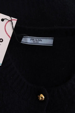 Cardigan Prada Marine en Cachemire