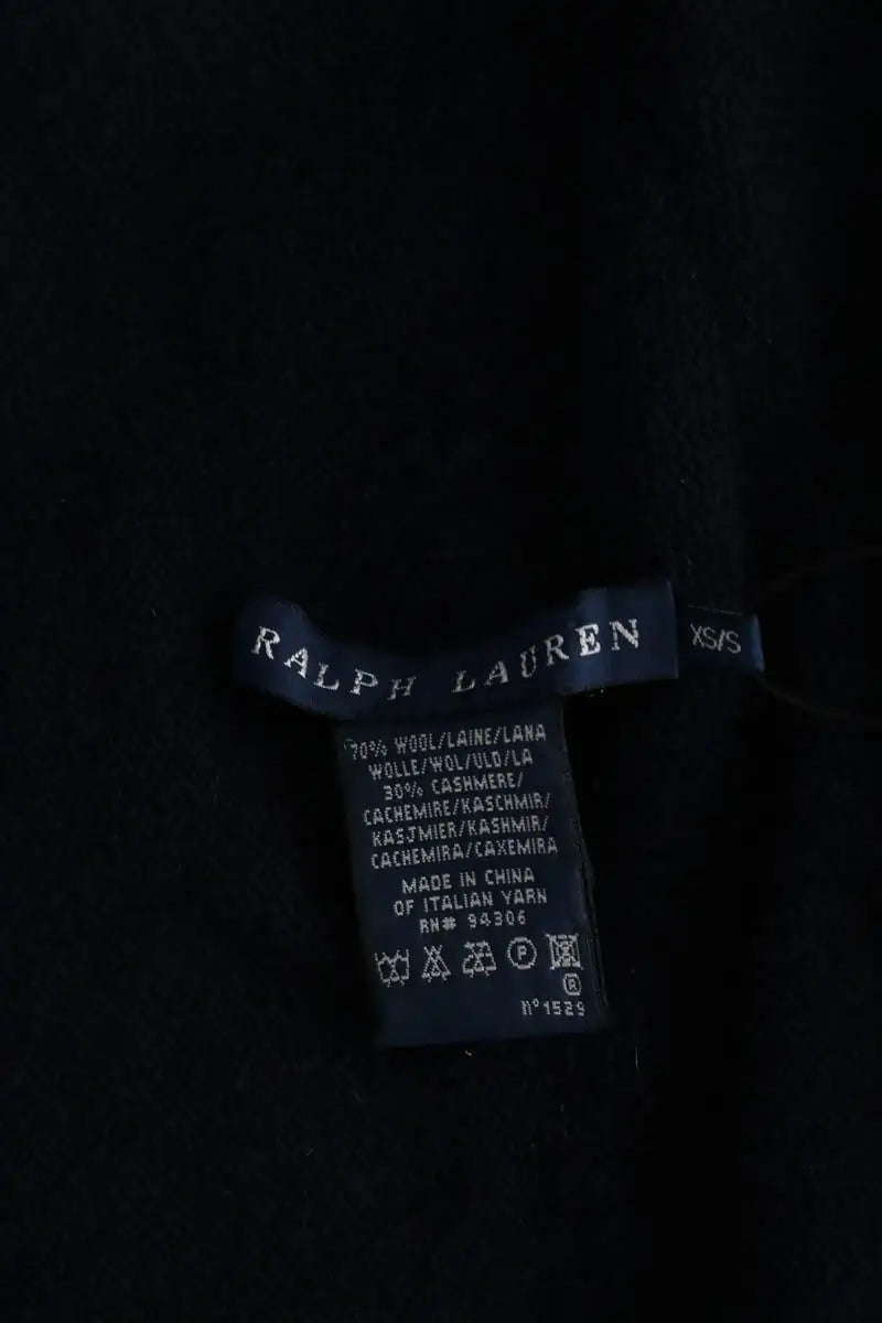 Cardigan Ralph Lauren Bleu en Laine