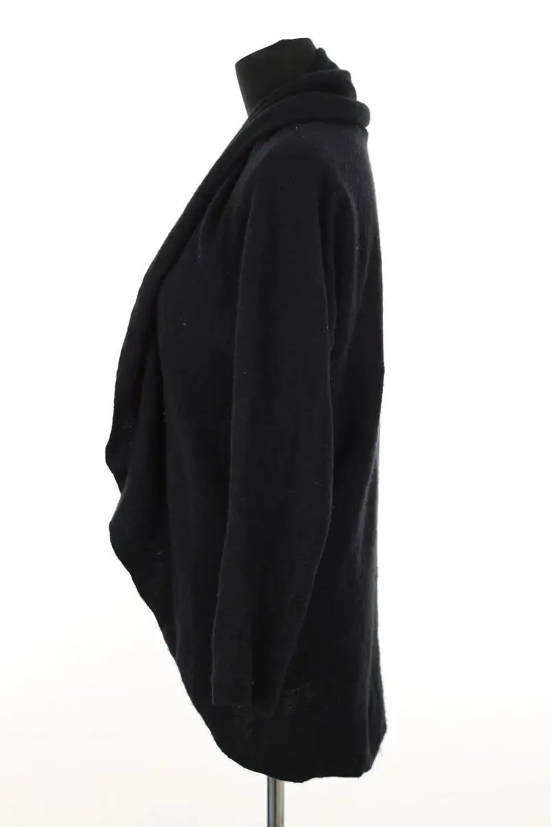 Cardigan Repeat Noir en Cachemire