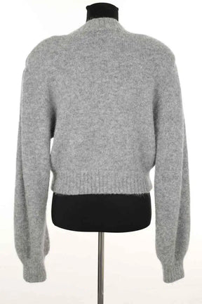 Cardigan Rotate Gris en Laine